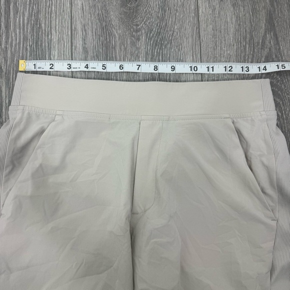 Athleta Brooklyn Ankle Pants Beige Size 4 Travel Stretch Pull On - Picture 11 of 16
